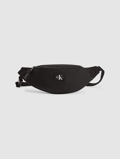 Calvin Klein Táskák & Kiegészítők HU932859 | Calvin Klein Embroidered Logo Férfi Övtáska Fekete